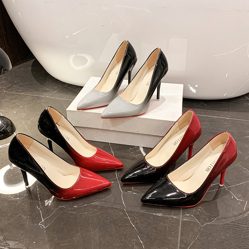 Branded High Heels Stylish Waterproof Women's Pumps