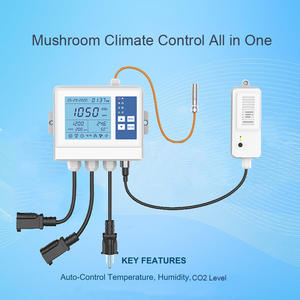 Hydroponics nhà kính nấm phát triển thiết bị 10000ppm điều chỉnh kỹ thuật số ndir cảm biến Carbon <span class=keywords><strong>CO2</strong></span> Meter điều khiển - Product Image 3