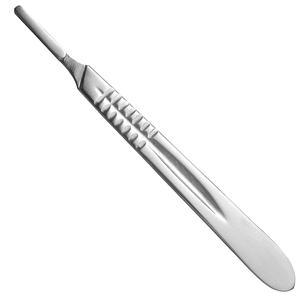 Manche de lame de scalpel manuel en acier inoxydable avec logo personnalisé, instrument chirurgical de haute qualité certifié CE pour usage hospitalier - Product Image 6