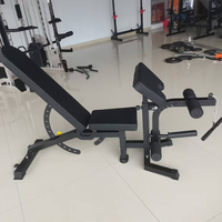 Rack de musculation réglable en acier de haute qualité avec support pour abdominaux, idéal pour l'entraînement à domicile, le Cross Fit et les exercices unisexes