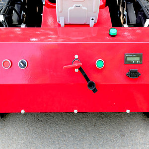 เครื่องตัดหญ้าหุ่นยนต์ไร้สายขับเคลื่อนด้วยตัวเอง ควบคุมระยะไกล เครื่องยนต์เบนซิน 4 จังหวะ ดีไซน์แบบตีนตะขาบเกรดอุตสาหกรรม กำลังแรง - Product Image 4