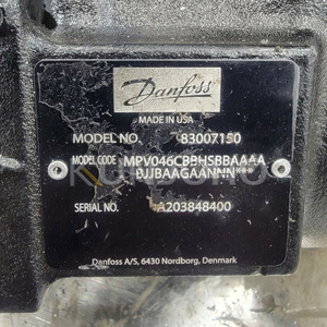 Bomba de pistón hidráulica Danfoss MPV046 para mercados chinos en línea, modelos MPV046C, MPV-046-C-B-B-H-S-B-J-AA-G-A-BJJ-DA-A-ZG-A-NNN-*** - Product Image 1