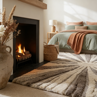 Tapis de marche personnalisable moderne, antidérapant, imperméable, lavable, écologique, adapté aux animaux domestiques, en laine à poils moyens