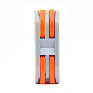 Conector de Cable de Empuje de Empalme Rápido Naranja Gris de Venta Caliente, Conector Rápido, Terminal Eléctrico Hecho de Cobre Duradero - Product Image 3