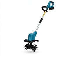 Micro-cultivateur à batterie au lithium avec moteur DC 775 à double pales en cuivre brossé, personnalisé OEM