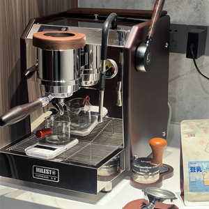 Bomba rotativa de doble caldera independiente, superventas, moderna, semiautomática, máquina comercial italiana <span class=keywords><strong>para</strong></span> café expreso, máquina de café - Product Image 1