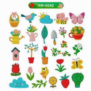 Kits de Peinture Diamant Série DIY – Jouet Créatif pour Enfants (Garçons et Filles) – Kits de Peinture Animaux – Art Complet à Piquer les Diamants - Product Image 2