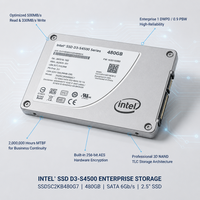 SSD DC S4500 2,5'' 7 mm SATA III 6 Gb/s SSD d'entreprise 240 Go 480 Go 960 Go 1,92 To 3,84 To Disque SSD pour serveur PC