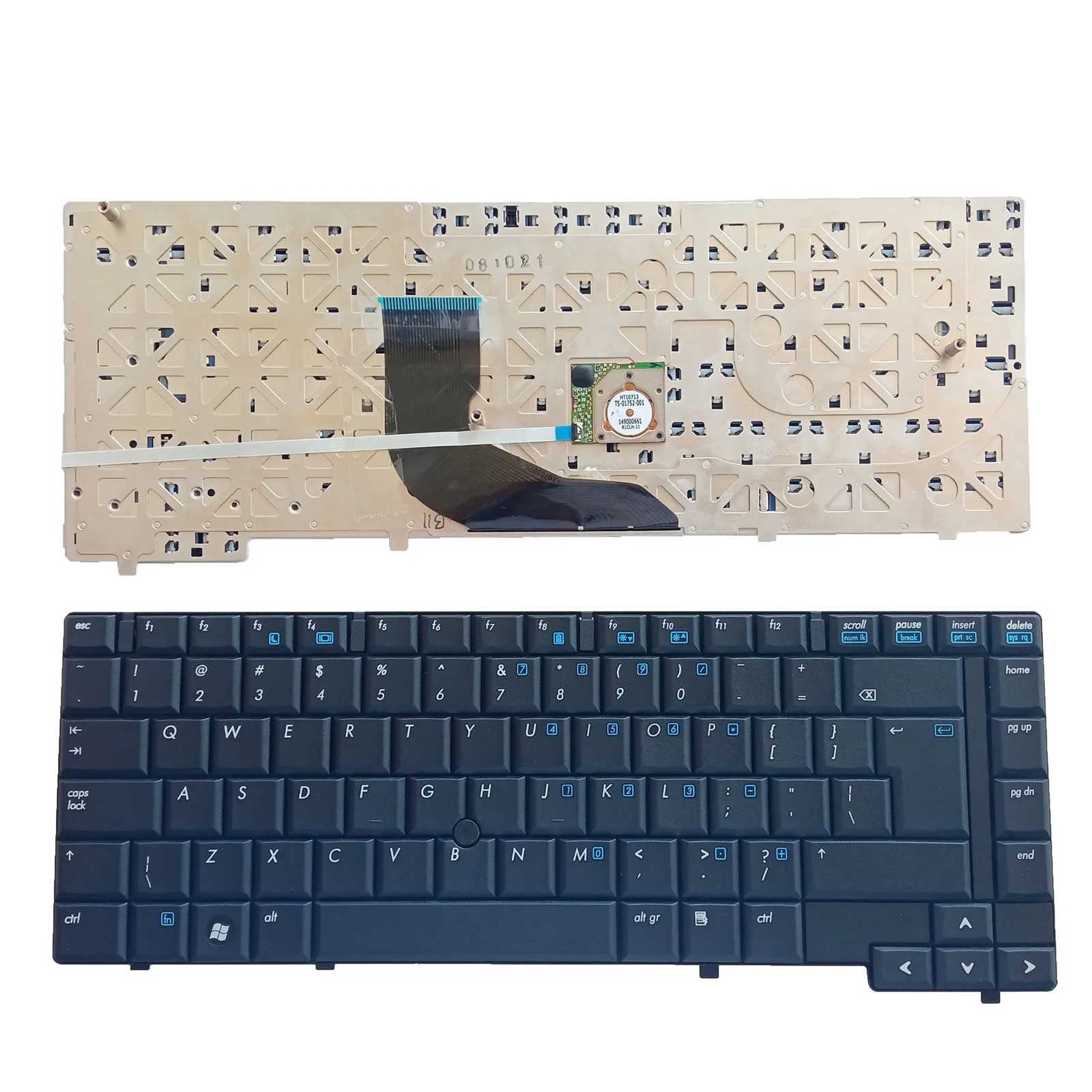 Grosir keyboard internal laptop untuk HP Compaq 6910 6910p Series UI Keyboard & Point Stick Komponen