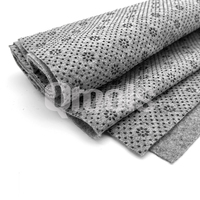 Tissu de support pour tapis Qtool en polyester et coton tufté, idéal pour les tapis et les couvertures.