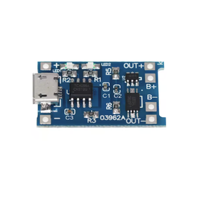 Module de charge de batterie au lithium TP4056 1A - Interface Micro 2-en-1 avec protection contre les surcharges, les décharges excessives et les courts-circuits - Product Image 3