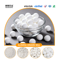 Bola de Cerámica de Alúmina Resistente al Desgaste para Molino Industrial, Procesamiento de Minerales y Producción de Cemento