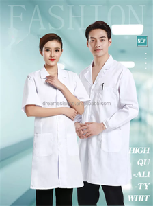 Đồ y tế chất lượng cao, may theo yêu cầu, in <span class=keywords><strong>logo</strong></span> tùy chỉnh, dành cho nữ và nam, đồng phục bệnh viện, nha khoa, thời trang y tế, áo khoác phòng thí nghiệm - Product Image 2