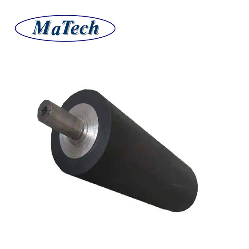 Custom Rubber Bearing Roller Pu Coated Bearing Nylon Pulley Rubber