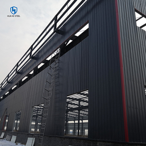 Bâtiment industriel en <span class=keywords><strong>structure</strong></span> métallique, construction rapide avec panneaux de toiture isolés pour une usine à température contrôlée - Product Image 3