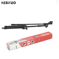 Support de microphone réglable HEBIKUO M-300, support de microphone de sol de haute qualité pour les discours ou les performances de chant