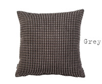 Housse de coussin décorative en tricot doux, personnalisable avec logo OEM/ODM, double face, pour la décoration de la maison