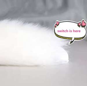 Illuminazione a LED pelliccia di <span class=keywords><strong>volpe</strong></span> per maschio femmina Sexy giochi di ruolo, coda di gatto anale anale Plug bagliore in scuro Dildo sesso animale - Product Image 3