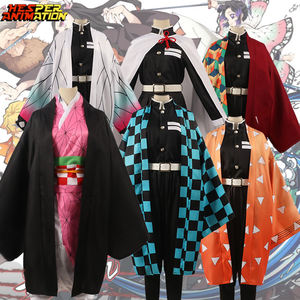 Anime Demon Slayer Cosplay Nezuko Cosplay De Demon Slayer niños Anime japonés chica disfraz Halloween Cosplay para chico