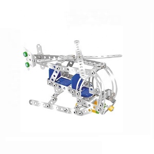 Khối Lớn 175 Cái Trò Chơi Kích Thước Bộ Lớn Cho Người Lớn Bộ Mô Hình Máy Trẻ Em Đồ Chơi Khối Xây Dựng Kim Loại 3D Hợp Kim - Product Image 2