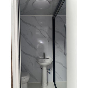 Chine pas cher <span class=keywords><strong>prix</strong></span> camp vip conteneur luxe mobile toilettes extérieur portable salle de bain et douche à vendre pour événement pour camping - Product Image 5