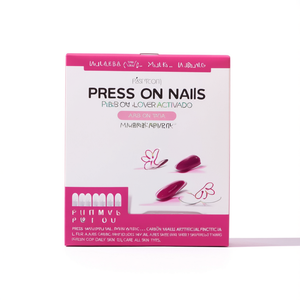 Uñas postizas con motivo floral, 14 piezas, para el cuidado diario de la piel, para todo tipo de piel - Product Image 2