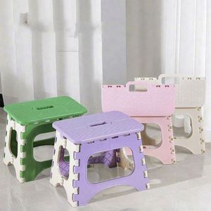 Plastic Folding Garden Chair <b>Iron</b> Frame Portable Outdoor Bedroom Use Thickened Space-saving Design <b>Lightweight</b> PP Material - Product Image 2