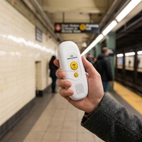 Système d'interphone sans fil anti-interférence pour stations de métro SLA07-En, téléavertisseur à longue autonomie de la batterie