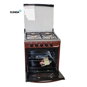Cuisinière Xunda Promotion Acier Inoxydable Quatre Brûleurs Gaz et Électrique <span class=keywords><strong>avec</strong></span> <span class=keywords><strong>Four</strong></span> et Grill Autonome Classe A Économe en Énergie - Product Image 3