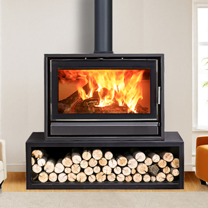 Chimenea de fuego real con leña para uso doméstico para casas rurales, Posadas, casas autoconstruidas, calefacción de estufa de leña - Product Image 1