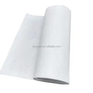 White Non woven Felt 100/110/120/150/180g Needle Punched Non-woven Fabric Cotton white felt for carpet shoe material Interlining