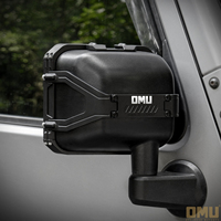 Pare-pluie de couverture de rétroviseur OMU Genesis pour accessoires de garde de miroir Jeep Wrangler JK/Gladiator JT