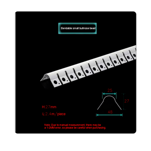 מפלסטיק התקנת פינות שוורים על קיר גבס - Product Image 2