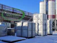Réservoir d'eau pliable en fibre de verre de 200 000 litres, réservoir d'eau modulaire en FRP, réservoir d'eau carré en fibre de verre SMC