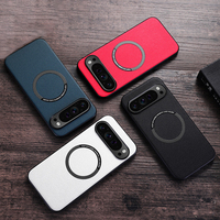 Casing baru ponsel kulit PU magnetik tahan benturan untuk Google 9 PENUTUP UNTUK Google Pixel 9 8 9 pro 7 6