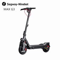 Skuter Listrik Lipat Ninebot MAX G3 Baterai 597Wh Pengisian Tunggal 3.5 Jam Pengisian Ganda 2.5 Jam Lipat Satu Langkah E-Skuter