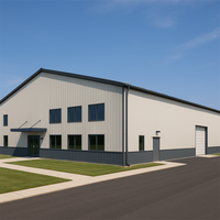 Bâtiments d'entrepôt en acier de haute qualité à faible coût, structures en acier préfabriquées, hangars industriels en métal, ateliers