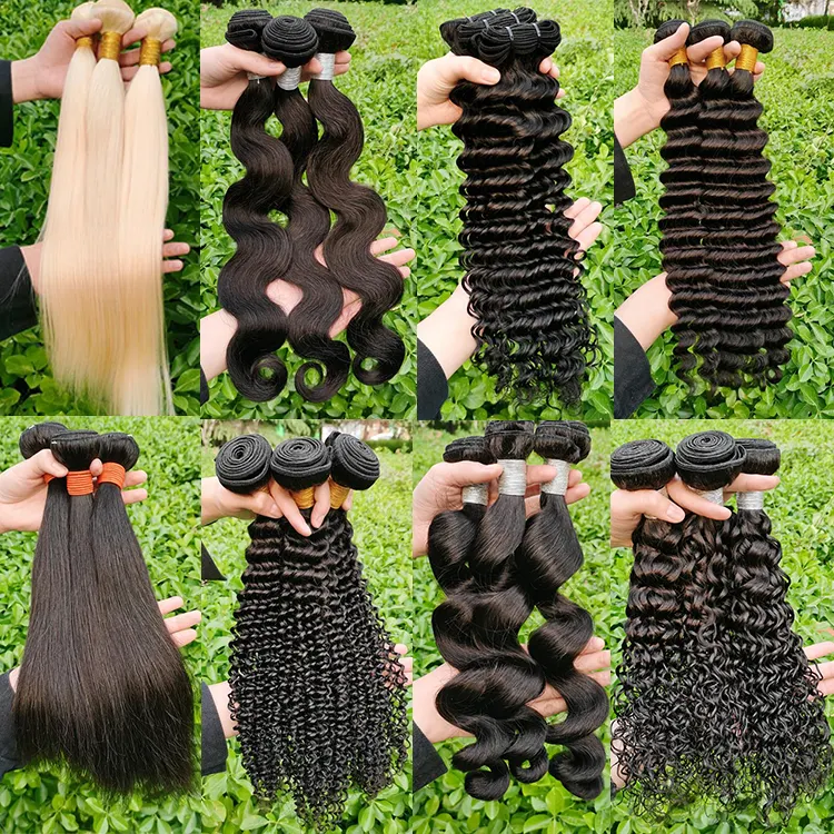 10A Grade Double Drawn Virgin Peruvian Hair Bundle,Unprocessed Peruvian Virgin Hair, Wholesale 100% Peruvian Human Hair