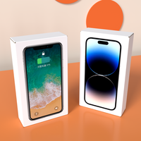 Boîte en carton vide personnalisée de qualité identique au modèle d'origine avec logo pour l'emballage de smartphones