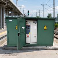 Transformateur compact de distribution de type boîtier préfabriqué extérieur haute tension 33kV 35kV – Fabricant d'équipements