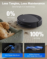 Pour aspirateur robot Ecovacs Deebot T90 Pro avec navigation laser LDS, balayage et lavage