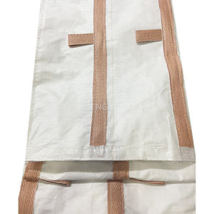 Sac à déchets extensible de revêtement en polyéthylène FIBC de goulotte de décombres tissé par pp souple pour des sacs d'<span class=keywords><strong>enlèvement</strong></span> de débris de construction de pierres de gravier - Product Image 3