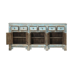 Đồng Quê Cổ Mộc Mạc Gỗ Cổ Điển Phong Cách Cổ Điển Giọng Đồ Nội Thất Shabby Chic Tái Chế Elm <span class=keywords><strong>Sideboard</strong></span> - Product Image 6