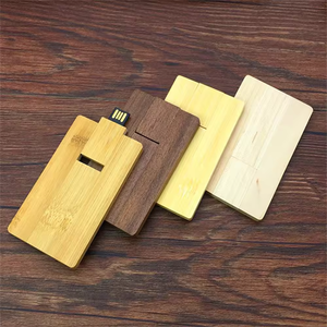 Nhà máy có giá tùy chỉnh gỗ thẻ USB Flash Bộ nhớ 2.0/ổ đĩa 3.0 với logo New 64GB 128GB 256GB 1GB năng lực vật liệu kim loại - Product Image 3