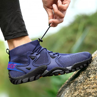 Chaussures de randonnée en plein air antidérapantes, respirantes et résistantes, pour hommes, cyclisme, course à pied, pêche en plein air, camping, escalade
