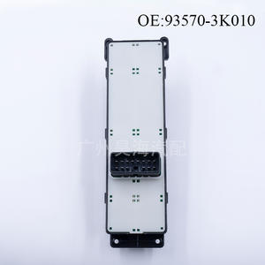 Interrupteur de commande électrique ABS 93570-3K010 pour lève-vitre pour Hyundai Sonata, interrupteur principal, état neuf - Product Image 2