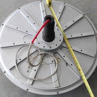 10KW 20KW 30KW triphasé axe Vertical éolienne moteur à Flux axial aimant Permanent générateur de Rotor extérieur