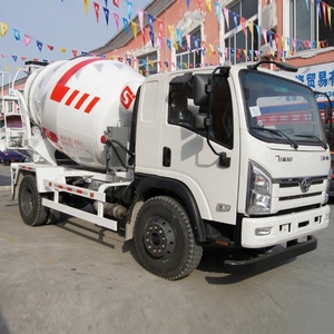 Chất lượng tốt DIESEL 5000 lít tự tải di động trộn bê tông xe tải với máy bơm để bán - Product Image 5