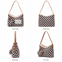 Nouveau sac bandoulière pour femme, design unique, en PU, avec motifs sculptés à la main, style vintage géométrique, imperméable, fait main, style bohème gypsy western
