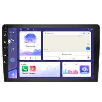 Lecteur DVD automobile universel, autoradio Android 9 pouces, 4G LTE, GPS, AHD, SWC, 2+64 Go, écran IPS pour voiture